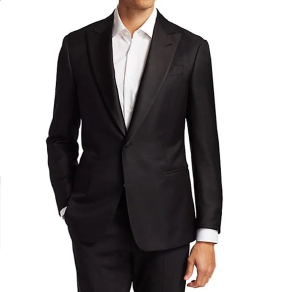 Giorgio Armani Other - Giorgio Armani Single-Button Blazer Jacket